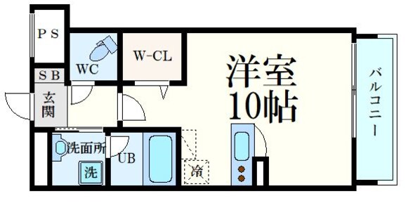 段原一丁目駅 徒歩3分 8階の物件間取画像